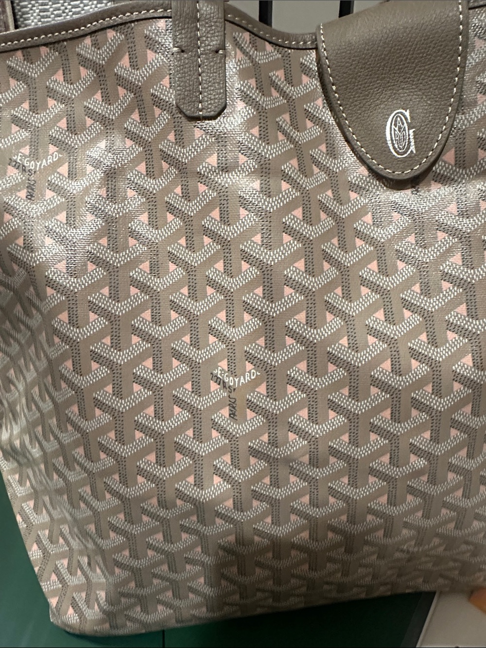 Louis GM like Tote-Beige with Pink Large - Picture 5 of 5